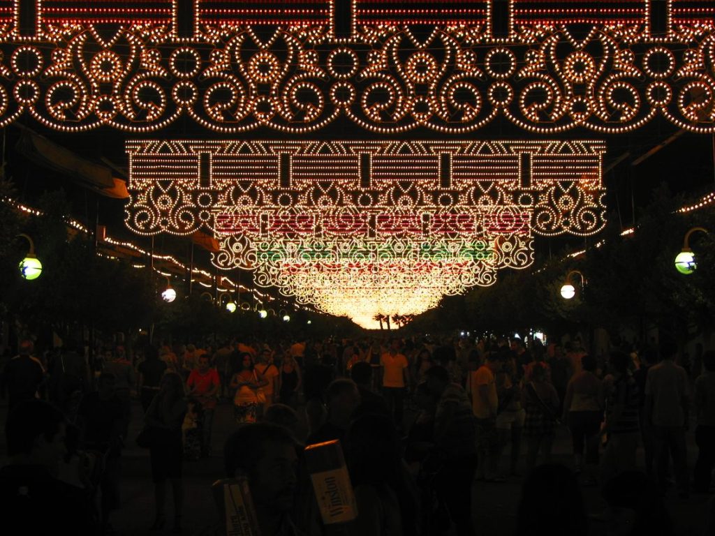 Malaga Feria Spagna Malaga Feria Spagna
